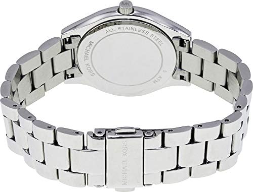 Michael Kors Ladies Mini Slim Runway Silver Watch - MK3548 - Image 3
